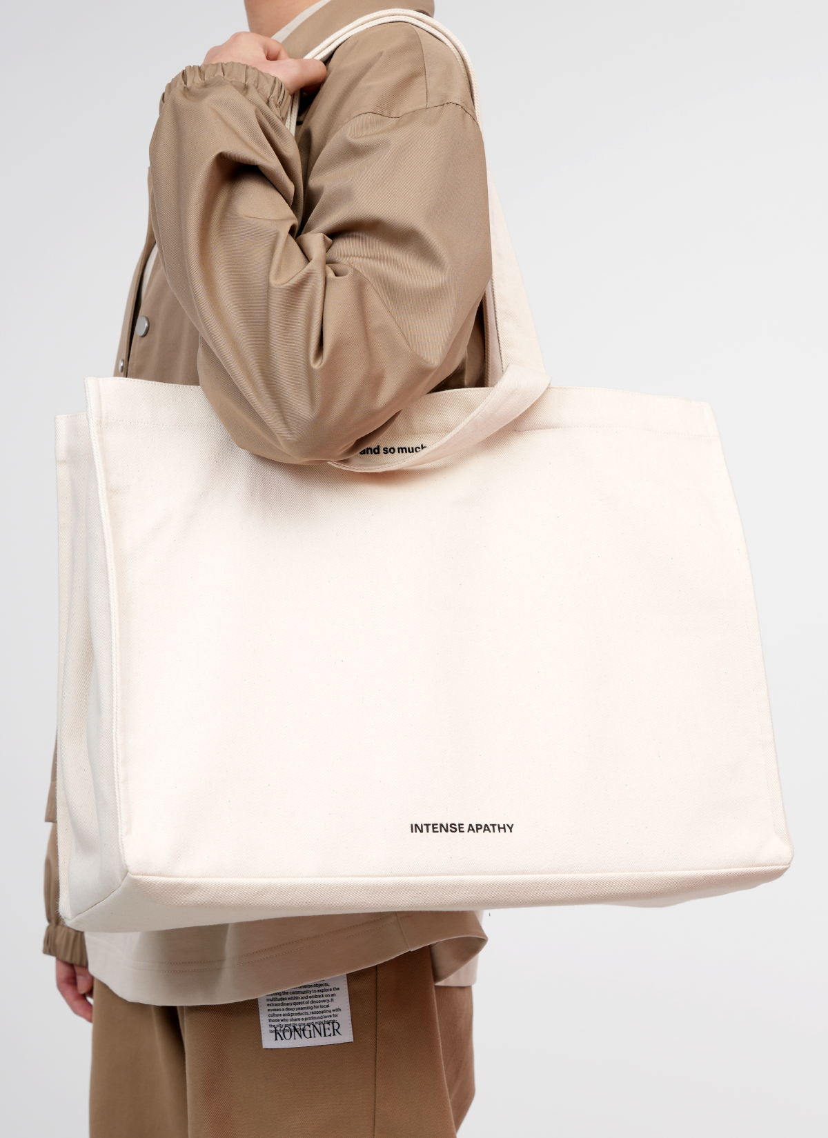 ˝SO MUCH MORE˝  Shopping Bag Raw White