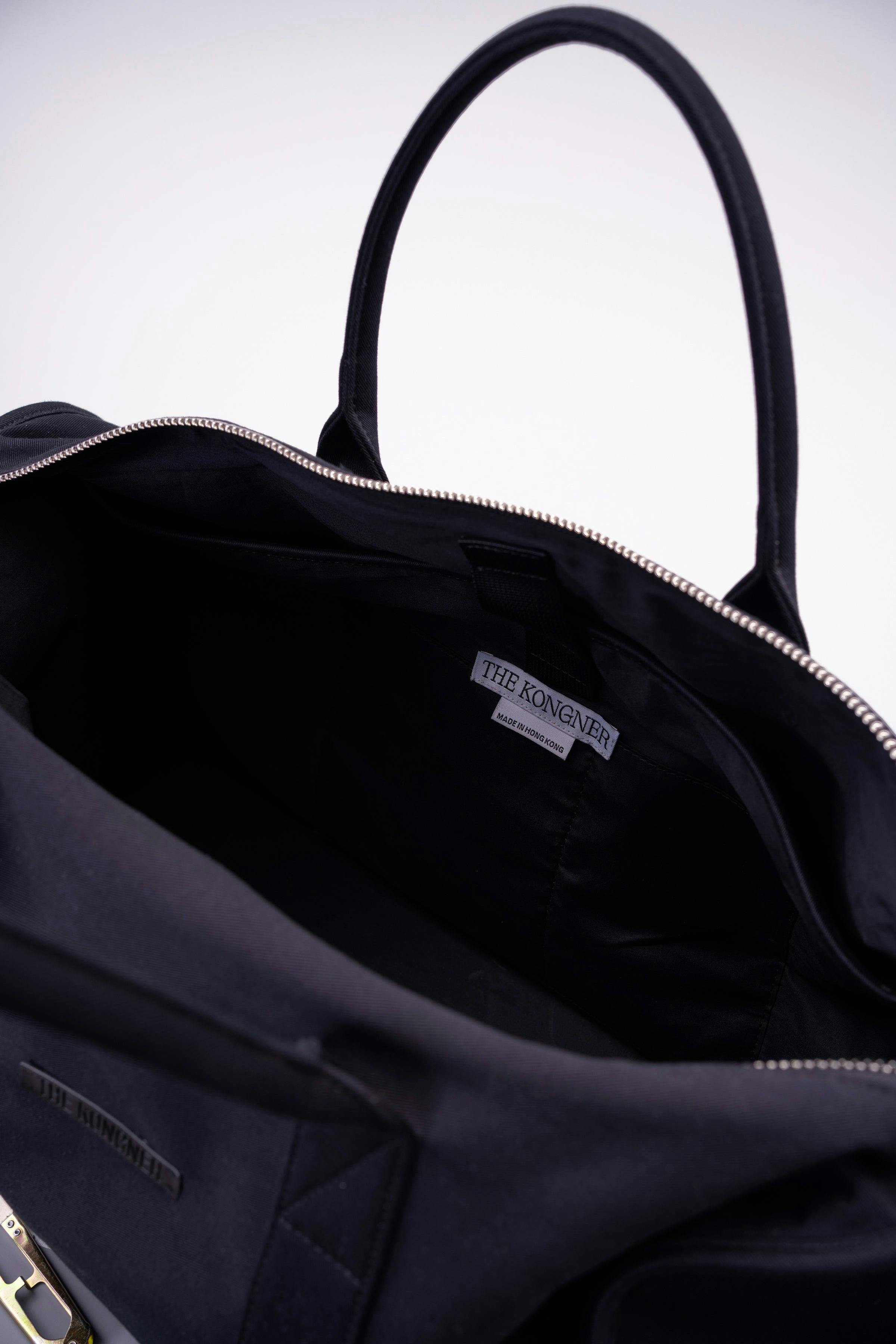 ˝PROSPERITY˝ Duffle Bag - Plain Black