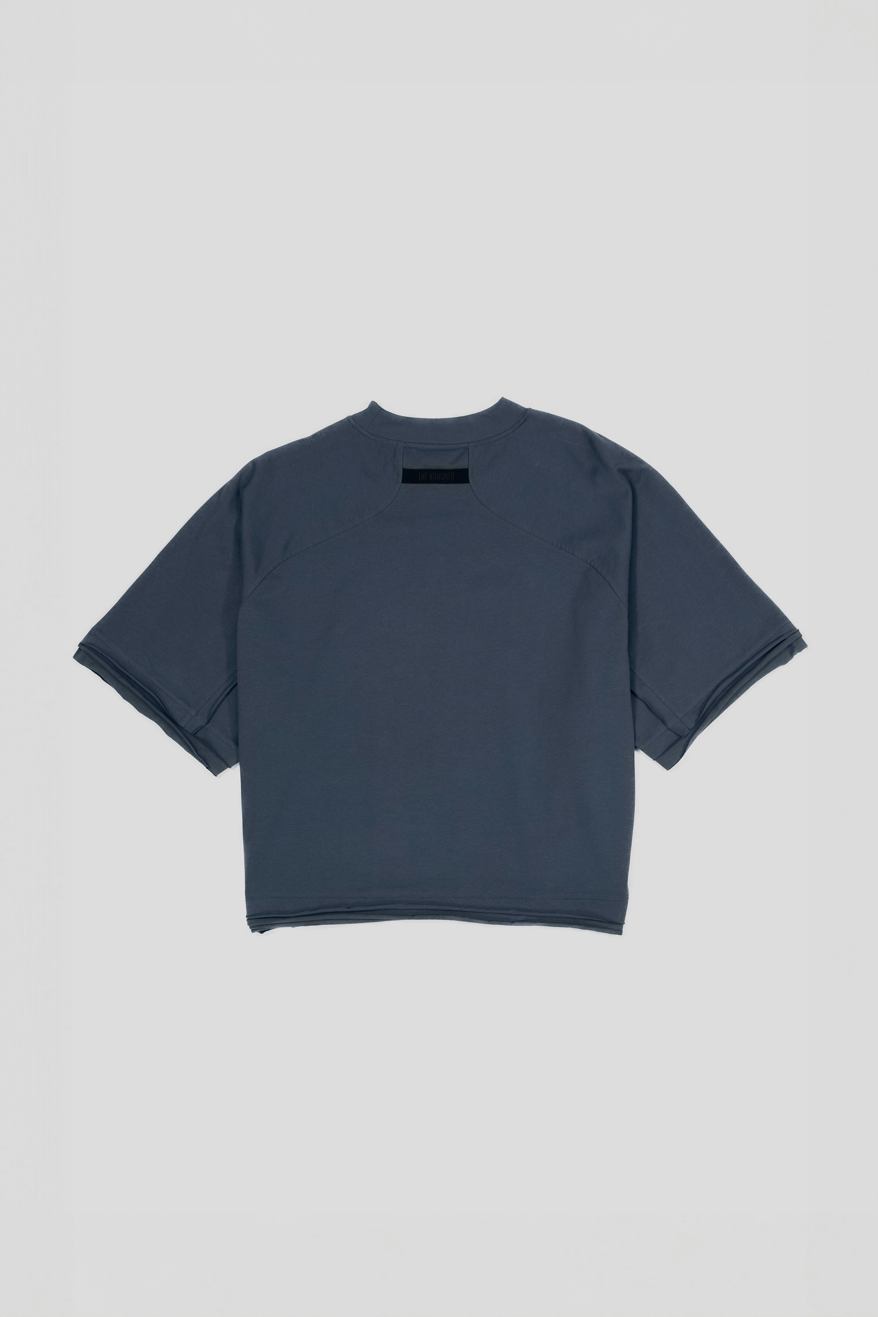 Fundamental Extra Wide T-Shirt - Midnight Blue