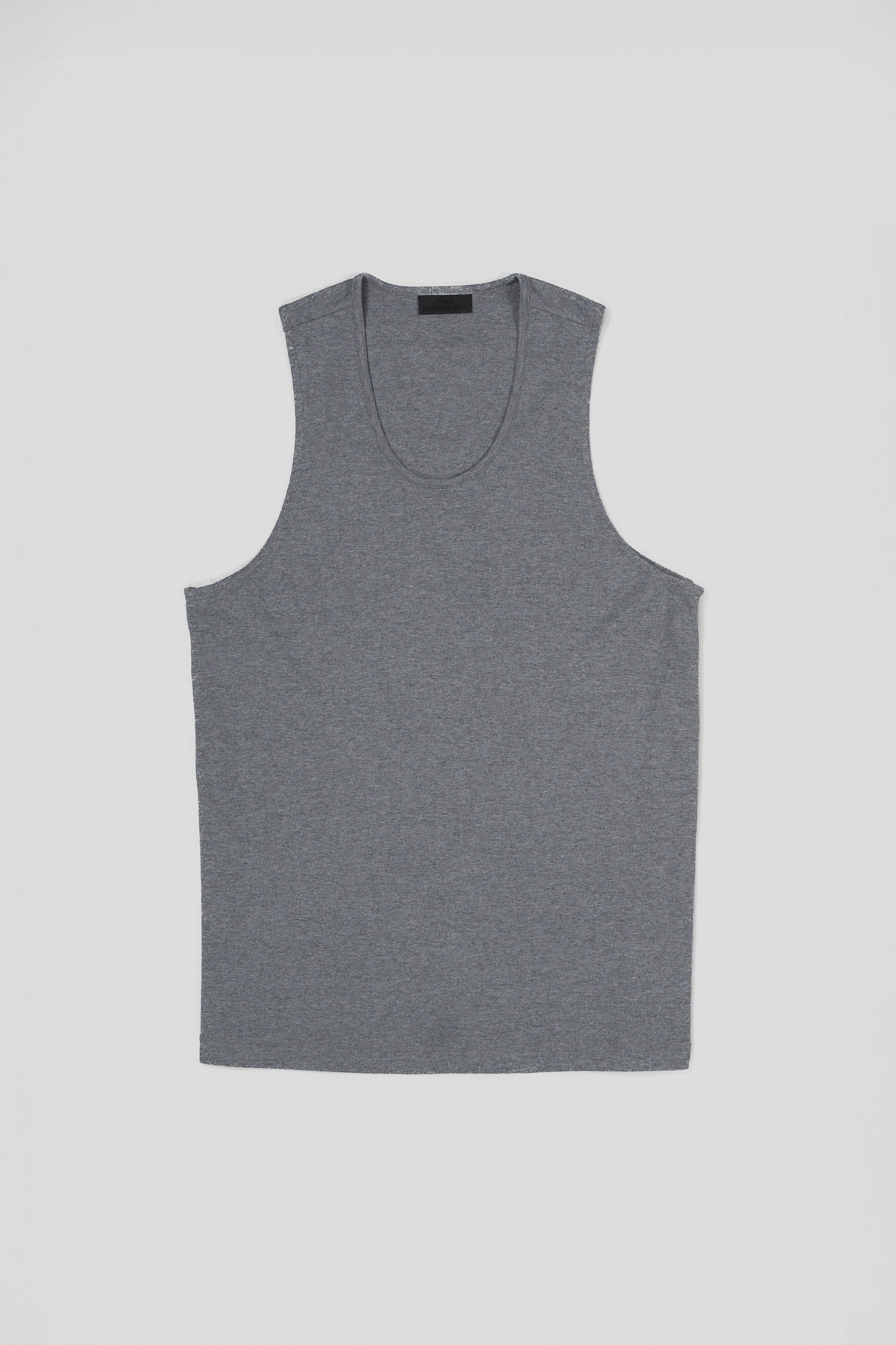 Fundamental Cotton Tencel™ Tank Top - Mélange Grey