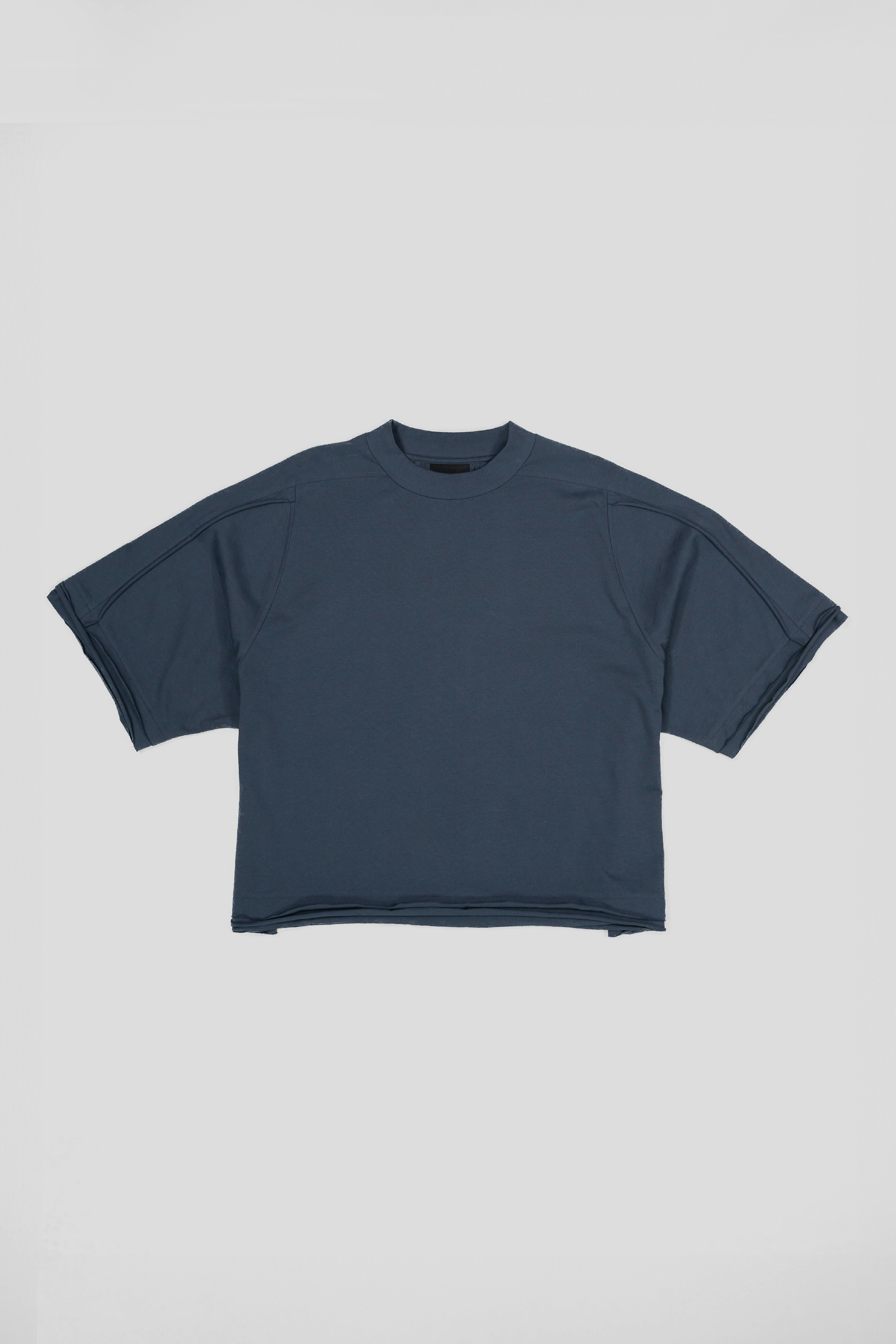 Fundamental Extra Wide T-Shirt - Midnight Blue