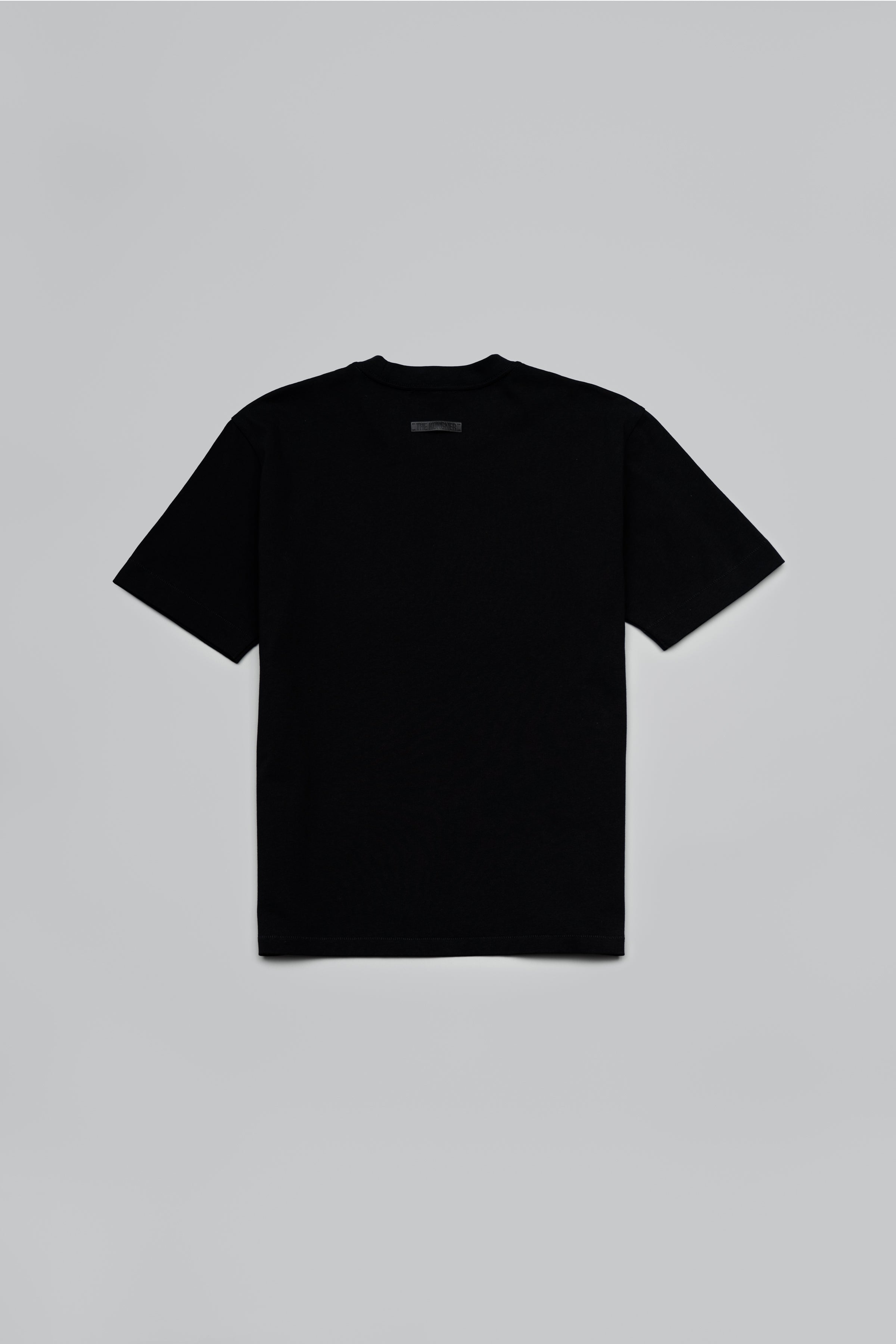 ˝SET THINGS RIGHT˝ Regular T-Shirt - Plain Black