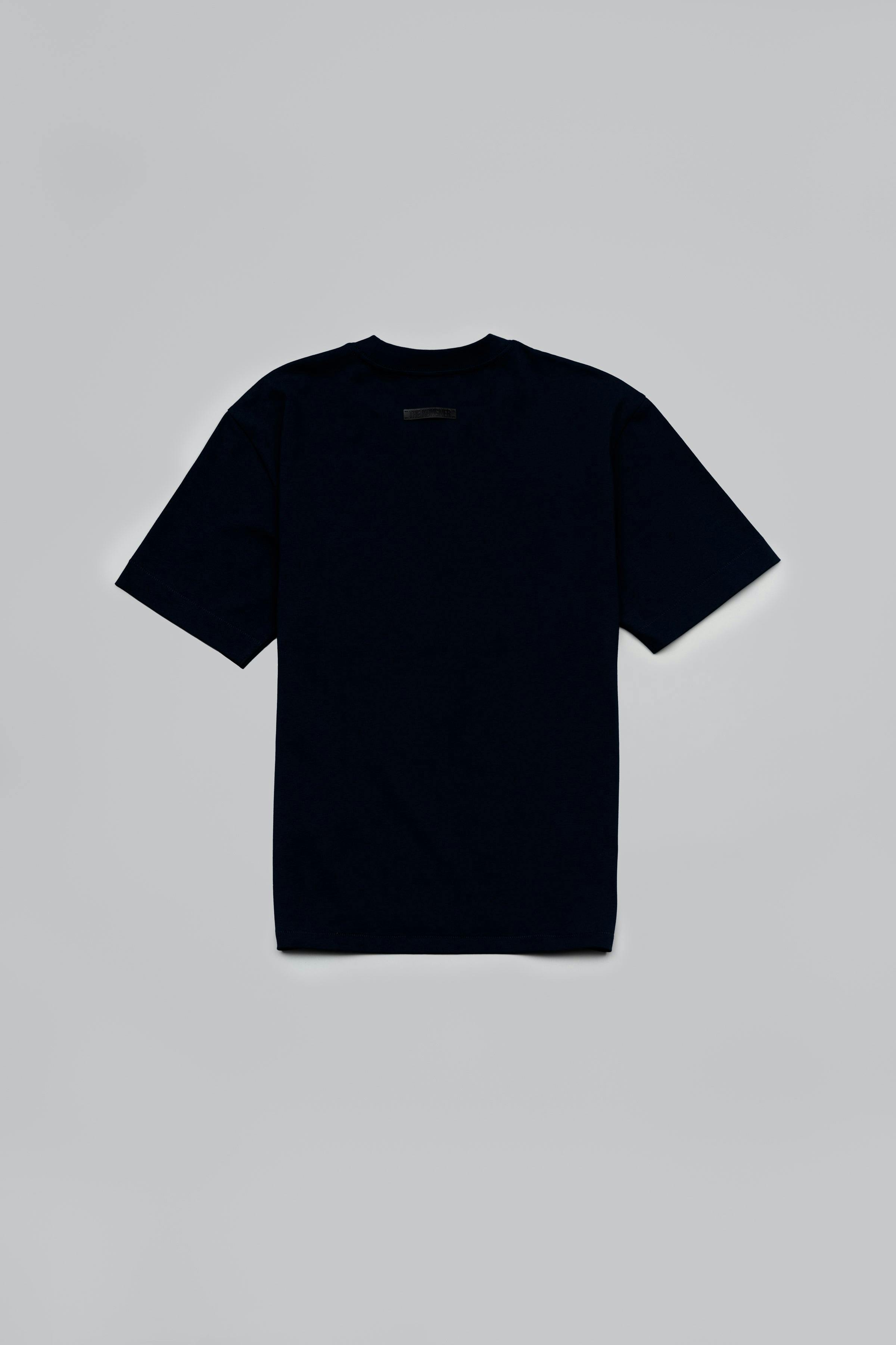 ˝SET THINGS RIGHT˝ Regular T-Shirt - Blackened Blue