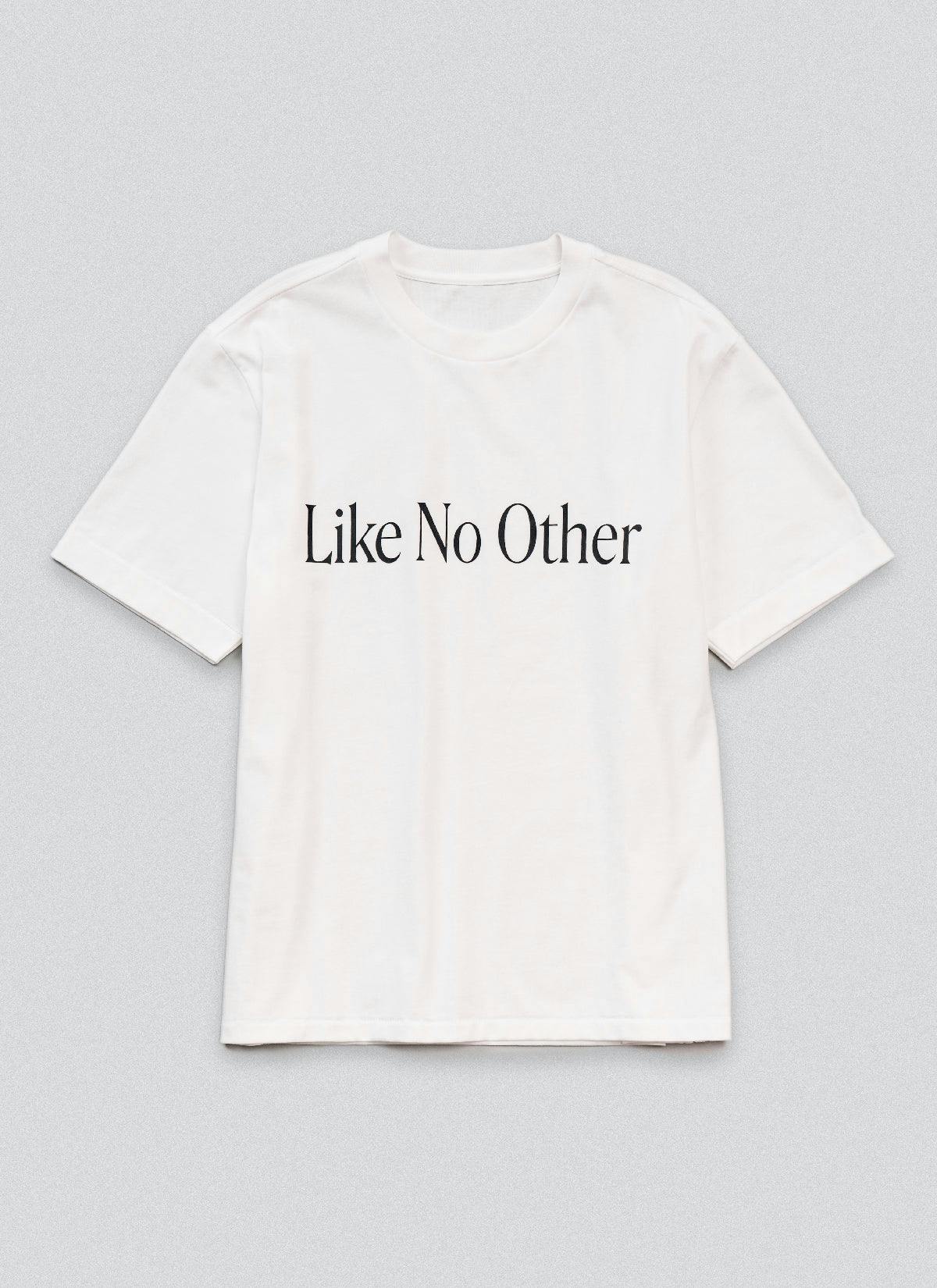 ˝Like No Other˝  T-Shirt White/ Black