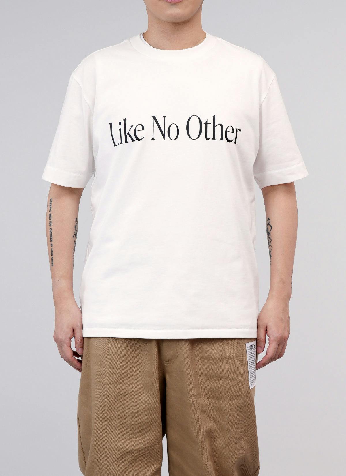˝Like No Other˝  T-Shirt White/ Black